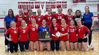 Highlights St Anthony 🏐 vs ValmeyerSectional TitleDawgs win in 2Feat Coach Bailey amp Players [upl. by Rocco487]