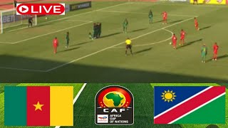 🔴LIVE  Cameroon vs Namibia ● LiveStream Africa Cup Of Nations Qualification  Official GroupJ [upl. by Nazarius]