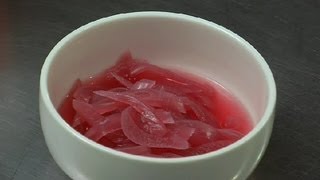 Pickled Red Onions With Red Wine Vinegar  Savory Recipes [upl. by Mundford443]