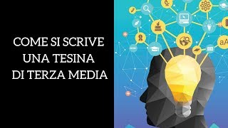 Tesina terza media come si scrive [upl. by Ahseikan892]