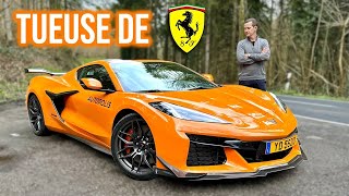 Essai Corvette C8 Z06  le V8 Atmo le PLUS Puissant du Monde [upl. by Epner]