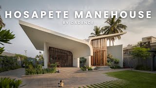 Innovative ClimateResponsive Home Design in Hospet by Cadence Architects  Archinest Review [upl. by Ardnalak]