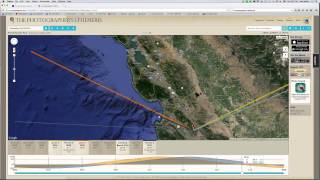 Plotting A Crescent Moonset With The Photographers Ephemeris [upl. by Sheya]