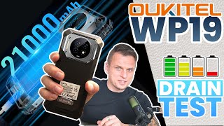 OUKITEL WP19 21000mAh BATTERY DRAIN TEST 🪫 [upl. by Carroll686]