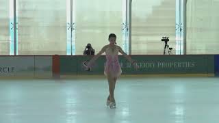 Cheuk Ying Jocelyn CHAN12 yrs Advanced Novice FS 2024 Asian Open Figure Skating Trophy [upl. by Airlia]