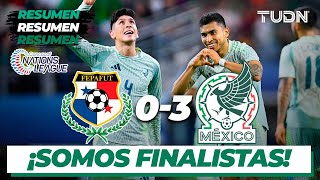 Resumen y goles  Panamá 03 México  CONCACAF Nations League 2024  Semis  TUDN [upl. by Harim]