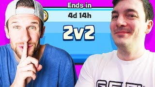 2V2 FUN WITH NICK • So Funny • Clash Royale [upl. by Olegnad]