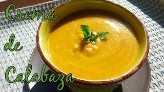 Nutritiva desintoxicante Crema de Calabaza SIN LÁCTEOS [upl. by Maril]