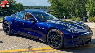 2021 KARMA Revero GT  The Frisky Fisker [upl. by Nigen]