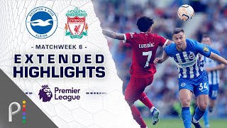 Brighton v Liverpool  PREMIER LEAGUE HIGHLIGHTS  1082023  NBC Sports [upl. by Rossie961]