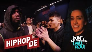 Vernichtende Punchlines amp viel Liebe für Rap Hinter den Kulissen von DLTLLY – Helen Backstage [upl. by Eilac675]