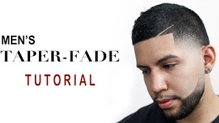 SUPER CLEAN CURLY TAPER FADE HAIRCUT TUTORIAL [upl. by Annaya]