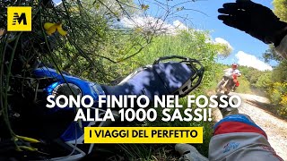 1000 Sassi mi sono AFFOSSATO con l’Africa Twin Le avventure del Perfetto [upl. by Aihtennek818]