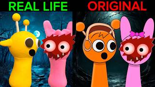 SPRUNKI OF The Best TikTok Video  REAL LIFE vs ORIGINAL [upl. by Eiramacissej]