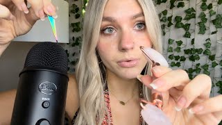 ASMR Slow and Delicate Triggers For Sleep Slow Whisper Tracing Plucking Tapping [upl. by Levon]