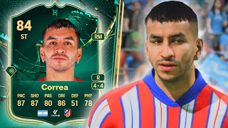 THE BEST FC 25 STARTING STRIKER 🔥 84 “Ultimate Edition Evolution” Angel Correa Player Review [upl. by Eceinal]