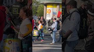 DEMO Aschaffenburg 14092024 mit Trommeln RHEINMAIN sagt NEIN [upl. by Sellers815]