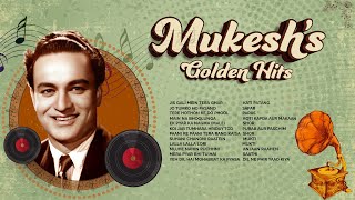 मुकेश के सदाबहार पुराने गाने  Evergreen Songs of Mukesh  Mukesh Hit Songs Jukebox  Jis Gali Mein [upl. by Ike]