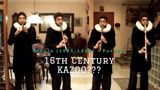 Kazoo Schein Padouane Pavane Crumhorn Krummhorn Cromorne [upl. by Eatnoj]