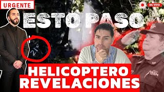 La verdad revelada Accidente del helicoptero en El Salvador [upl. by Ahsilet339]