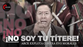 ¡NO SOY TU TÍTERE LUCHO ARCE EXPLOTA CONTRA EVO MORALES  CabildeoDigital [upl. by Lyndes]