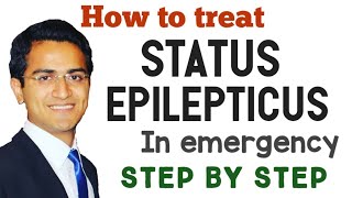 Status Epilepticus Emergency Treatment and Management Step Wise Emergency Medicine Lecture Series [upl. by Mason]