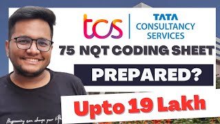 TCS NQT 2023 Coding Sheet  Coding Round of TCS NQT  Preparation Sheet for TCS 🔥 [upl. by Rtoip]