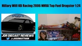 Hillary Will 2006 KB Racing NHRA top fuel Dragster Review [upl. by Ahsienot835]