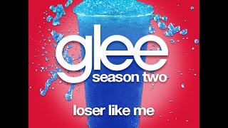 Glee  Loser Like Me LYRICS [upl. by Elyag953]