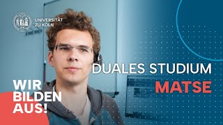 WIR BILDEN AUS  Duales Studium MATSE  Angewandte Mathematik und Informatik [upl. by Diane-Marie55]