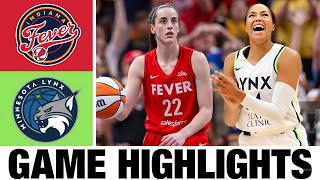 Indiana Fever vs Minnesota Lynx FULL GAME Highlights  2024 Womens Basketball [upl. by Amador]