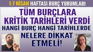 17 NİSAN 12 BURÇ YORUM TÜM BURÇLAR BU TARİHE DİKKAT HANGİ BURÇ HANGİ TARİHLERDE NEYE DİKKAT ETMELİ [upl. by Oisangi]