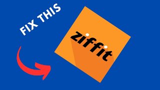 How to fix Ziffitcom app not working [upl. by Cathy]