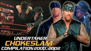 Undertaker Chokeslam Compilation 2000  2002 [upl. by Eciruam]