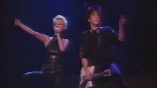 Roxette Join the joyridelive in Zurich 1991 wide screen [upl. by Guillema]