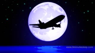 JETLINER NIGHT FLIGHT  Celestial Fans Check This Out  White Noise For Sleep [upl. by Gnouh]