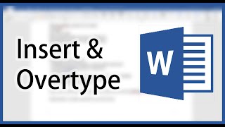 Replace the words Switching between Insert and Overtype Mode in Microsoft Word [upl. by Perloff]