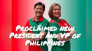 Proclamation of BBM and Sarah May 25 2022 [upl. by Collin]