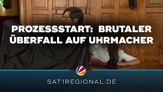 Prozessstart nach brutalen Überfall auf Bremer Uhrengeschäft [upl. by Nylhtac]