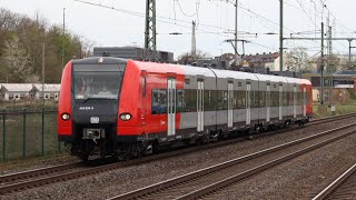 Die Neue SBahn Köln Baureihe 424 539039 Durchfahrt in Düren Bahnhof [upl. by Waylin]