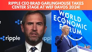 Ripple CEO Brad Garlinghouse Takes Center Stage at WEF Davos 2024 [upl. by Pittman27]