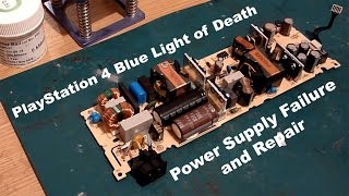 PS4 Power Supply Repair  ADP240AR Transformer Failure  Blue Light of Death BLOD [upl. by Nnylatsirk]