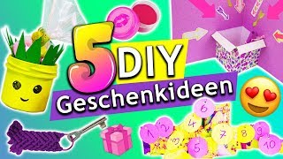 5 DIYs über die sich JEDER freut  Geschenkideen für ALLE Geschenke einfach  günstig selber machen [upl. by Aldis624]