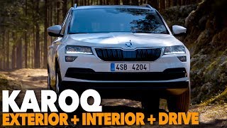 Skoda KAROQ 2017  EXTERIOR  INTERIOR  FIRST DRIVE  Better than New VW Tiguan and Seat Ateca [upl. by Alba]