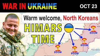 23 Oct WIPED OUT ON DAY ONE Ukrainians STRIKE NK BASES  War in Ukraine Explained [upl. by Eustis]