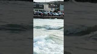 perranporth high tide Friday evening 762 tide 🌊🌊🌊🌊 [upl. by Cynthia]