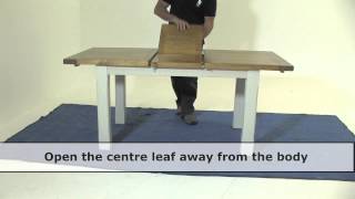 How to open and close an extension table [upl. by Ireva790]