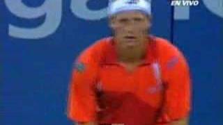 Nalbandian vs Gonzalez Final Set Us Open 2005 PART 1 [upl. by Aerdnek]