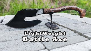 ♻️ Making Lightweight Battle Axe From Old Circular Saw [upl. by Anaidirib147]