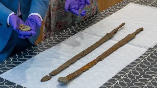 Roman Cavalry Swords Discovered in the Cotswolds [upl. by Naesar]